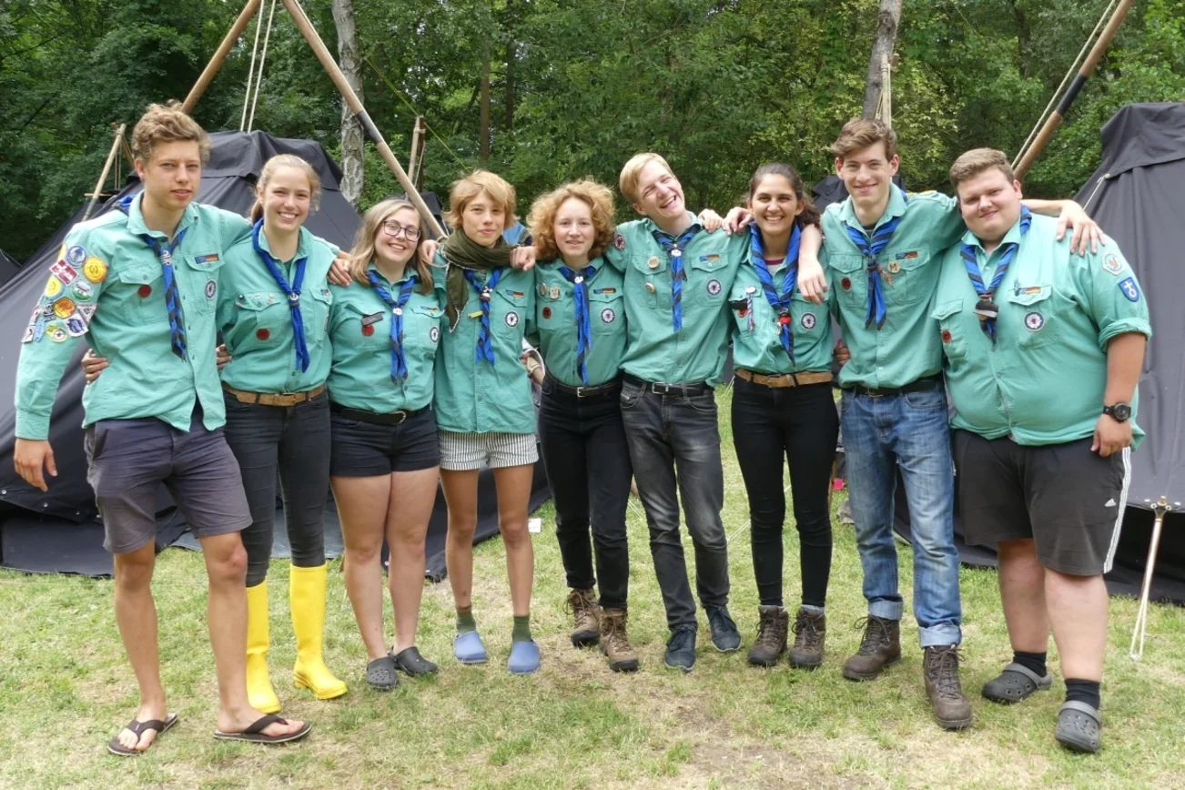 Die Pfadfinder der Kirchengemeinde St. Stephanus